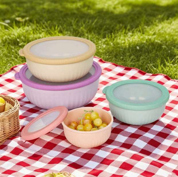 طقم ثلاجة مدور الوان 4ق 66/105