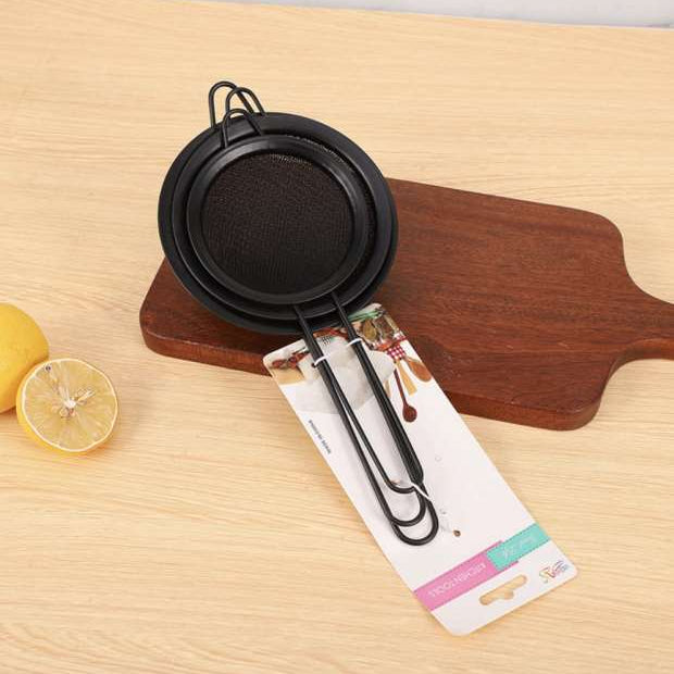 طقم مصفاة فرز 3*1 اسود ايكيا