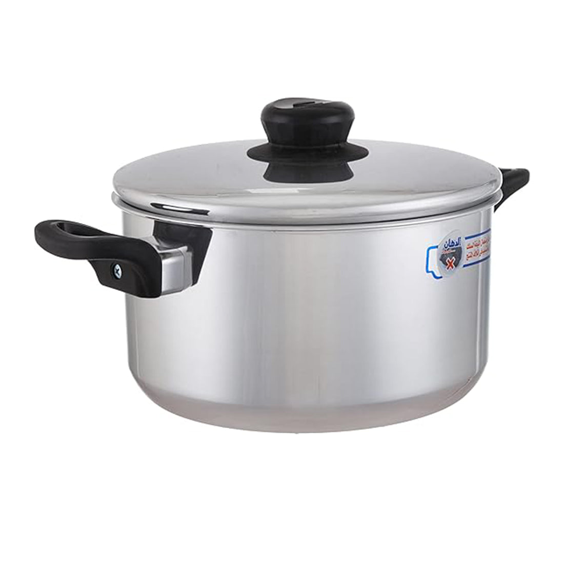 Aluminum paint pot with bakelite handle, 16-24 cm