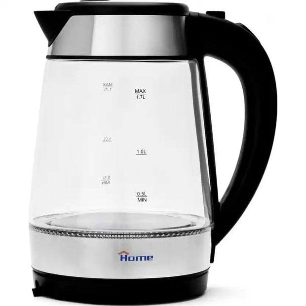 Home 1.7L Glass Kettle Model TM1010