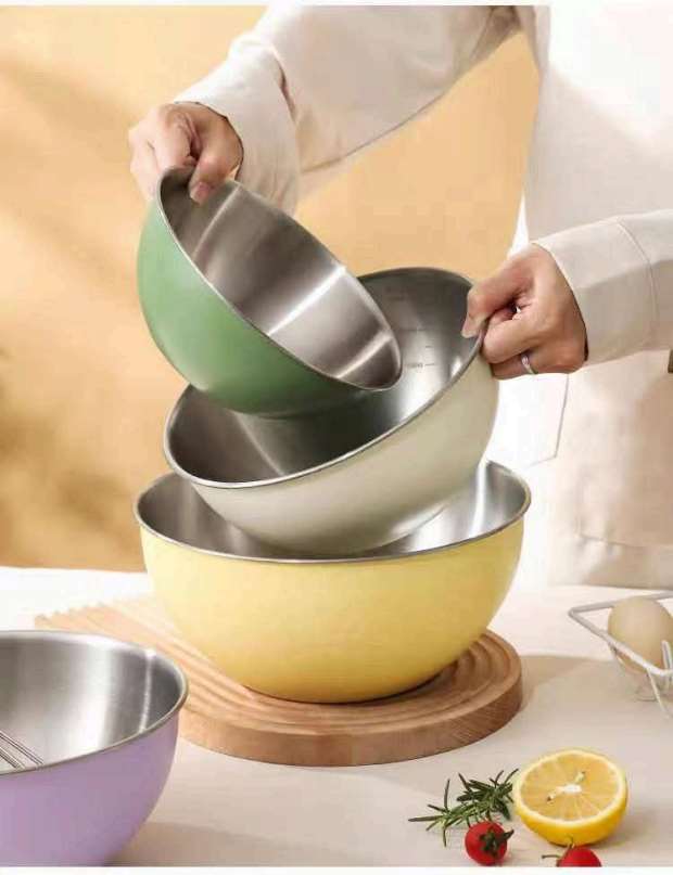 طقم عجان ستيل 4ق 66/26