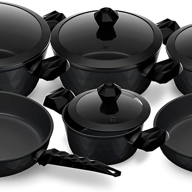 كوكن طقم دياموند اسود 10 قطعة