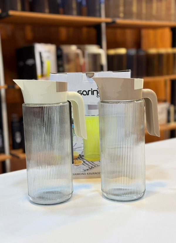 طقم دورق زجاج 2ق 1500 مللى 125/4