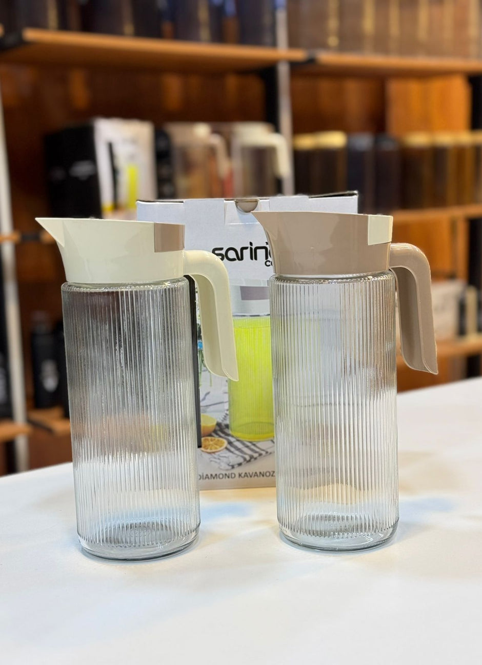 طقم دورق زجاج 2ق 1500 مللى 125/4