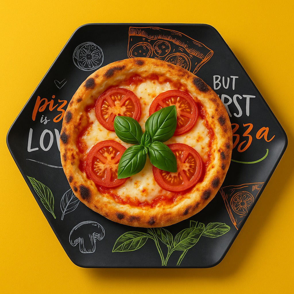 طقم بيتزا شكل سداسى Pizza Design Olive