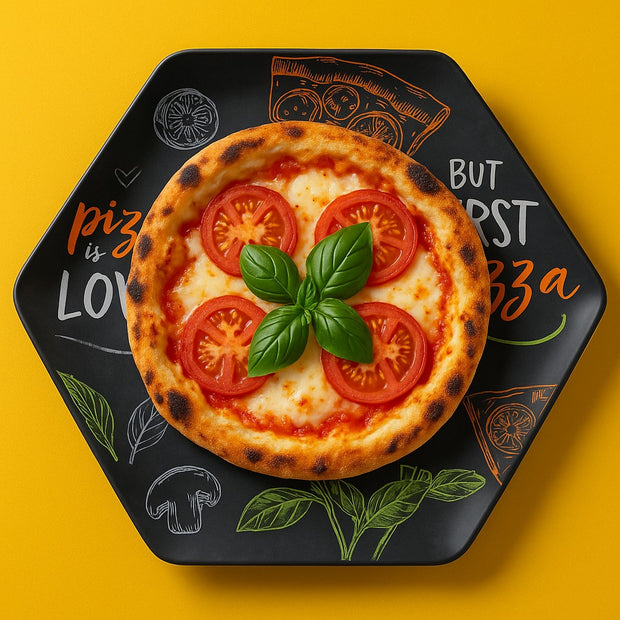 طقم بيتزا شكل سداسى Pizza Design Olive