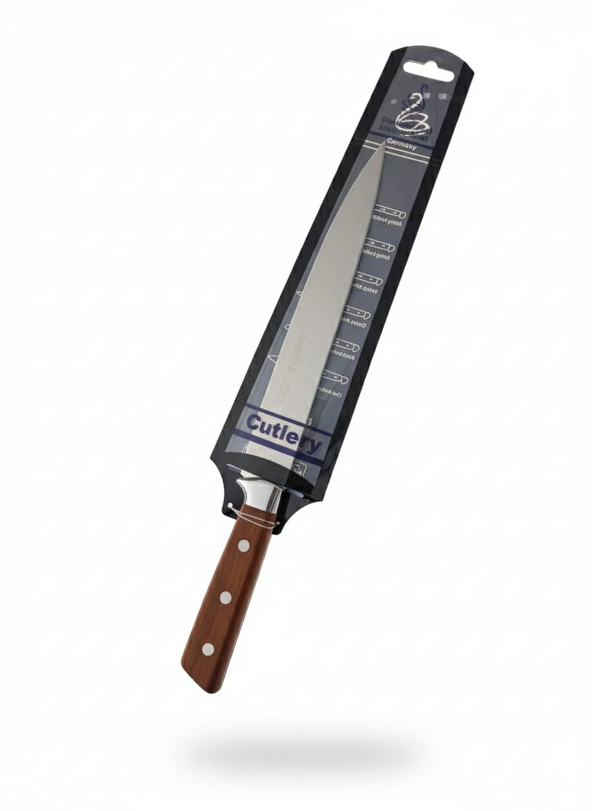 سكينة ستانلس ستيل بيد خشب موديل 134