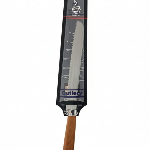 سكينة ستانلس ستيل بيد خشب موديل 135