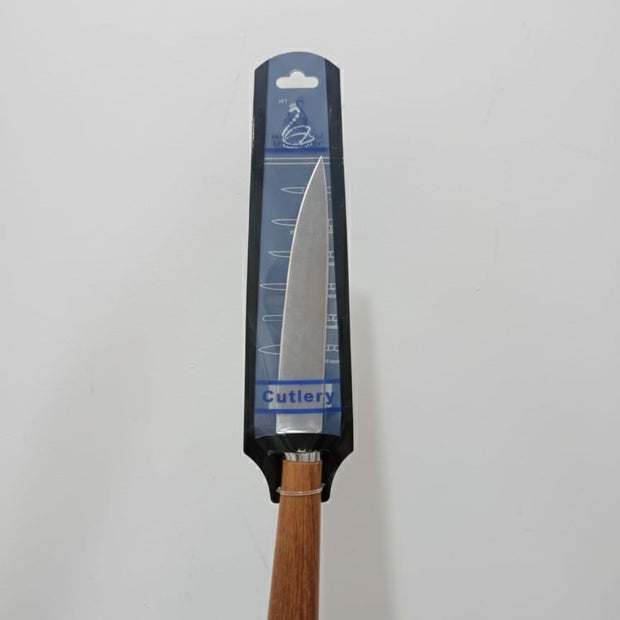 سكينة ستانلس ستيل بيد خشب موديل 138