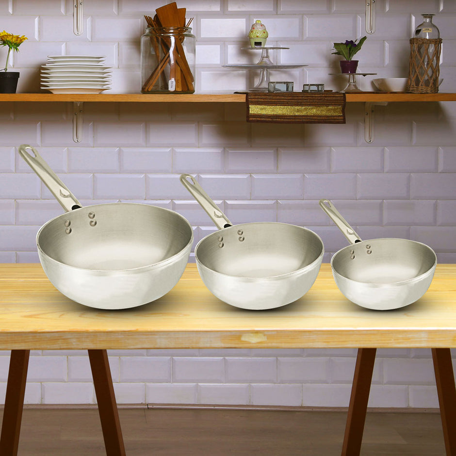 سالى مقلاية الومنيوم غويطة 23&25 سم