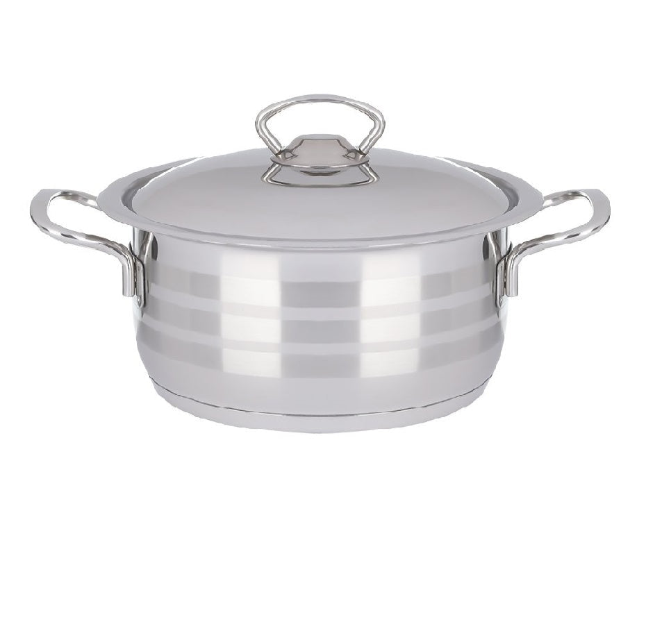 Aboud Original Stainless Steel Pots - Sizes from 16 to 40 cm 