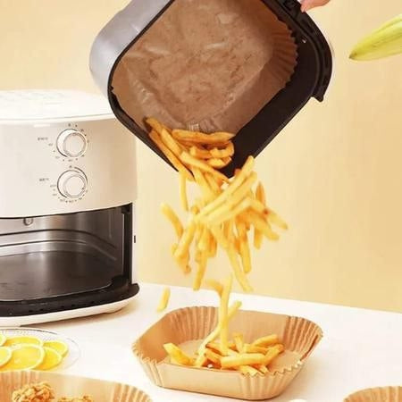 Square air fryer paper 16cm