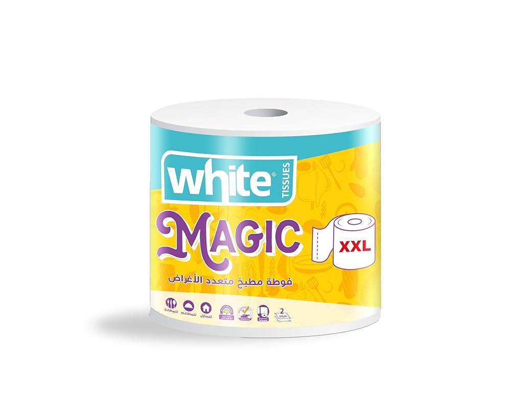 White Magic Multipurpose Kitchen Towel Double XL 1 Roll