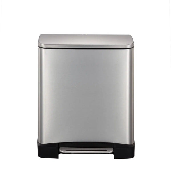 إيكو سلة مهملات سعة 20 لتر بدال - فضي