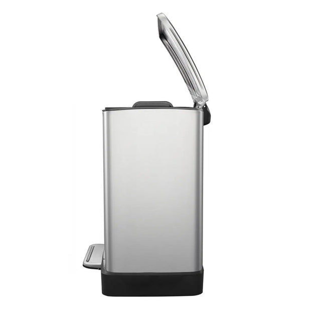 إيكو سلة مهملات سعة 20 لتر بدال - فضي