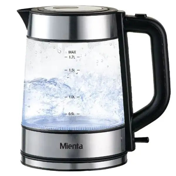 Mienta 1.7L Glass Kettle Model EK201837A