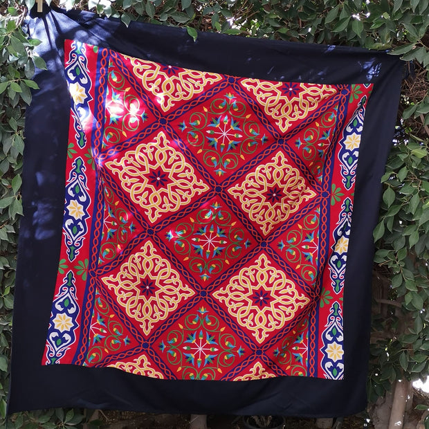 مفرش ترابيزة رمضان خيامية متعدد الالوان