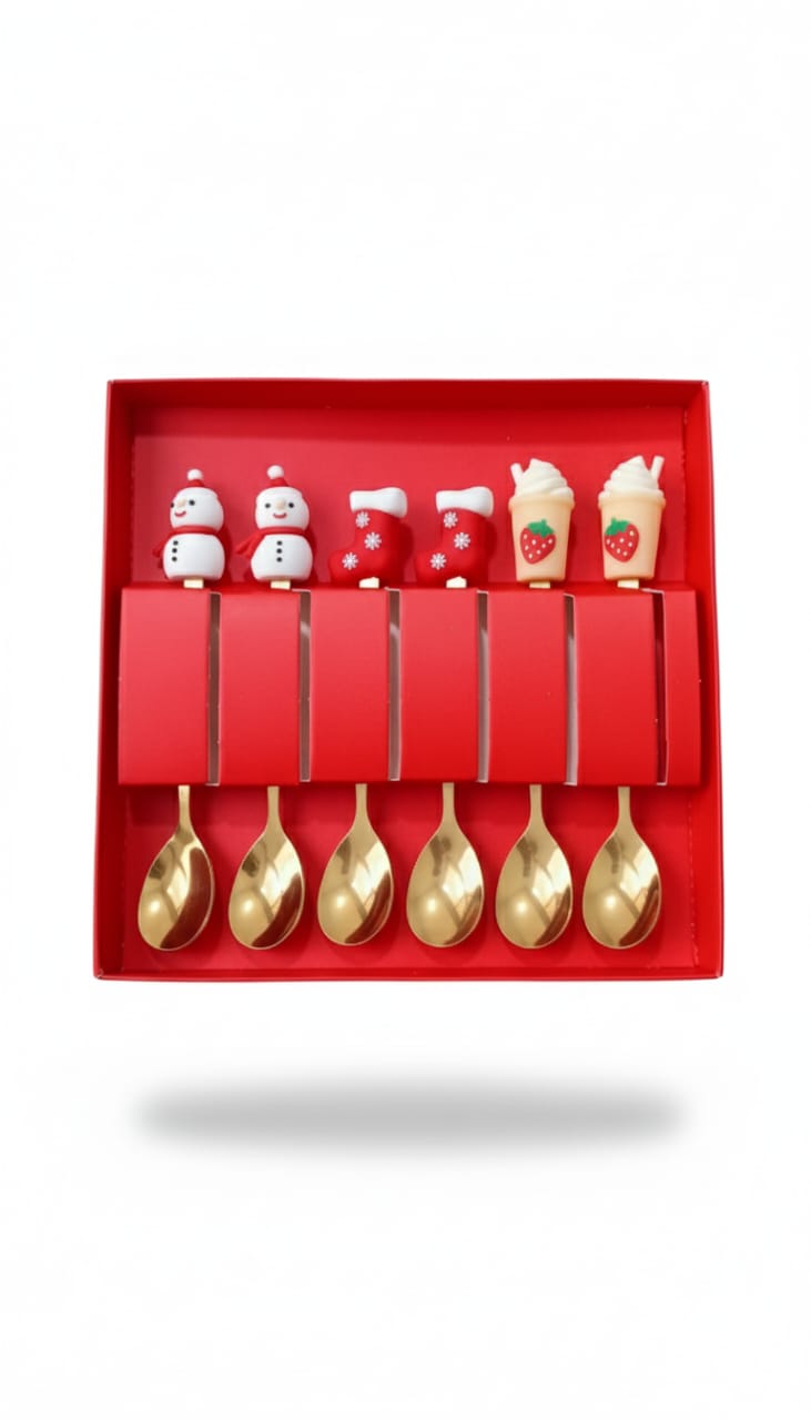 طقم ملاعق فواكة لابوبو 6ق موديل 204