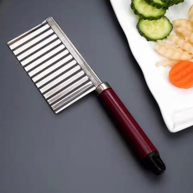 قطاعة خضروات مموجة