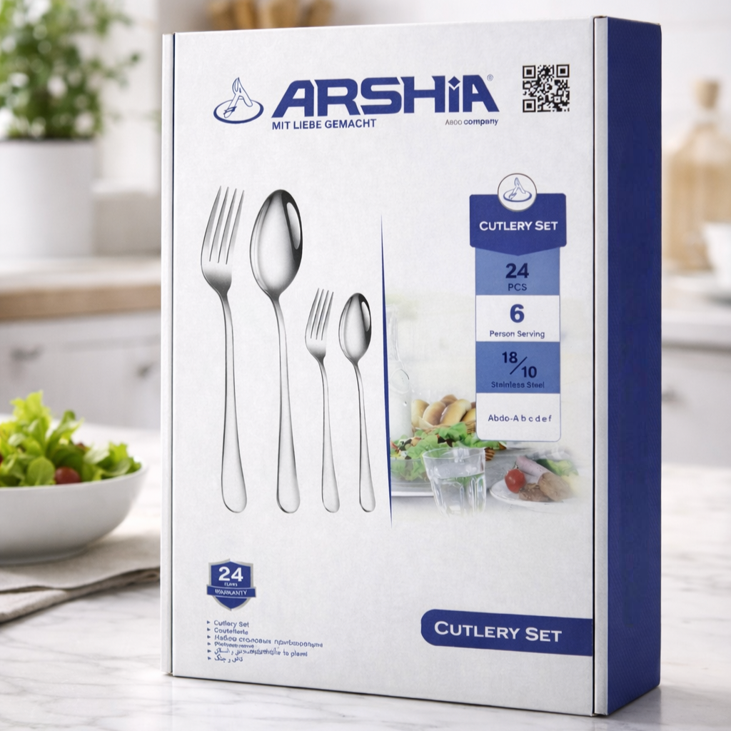 Arsha 24-piece cutlery set