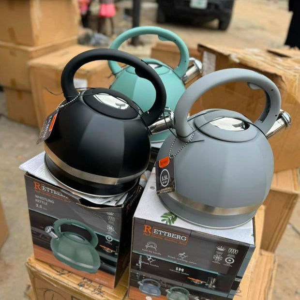 براد ستانلس 3.5 لتر الوان صفارة بيد