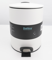 باث لوكس سلة مهملات 5 لتر ابيض موديل RA1-67 BATHLUX
