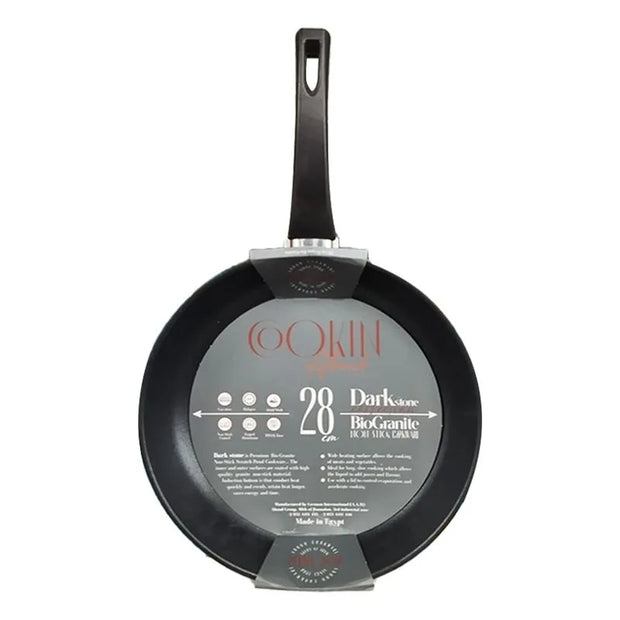 كوكن مقلاية بايو جرانيت 28 سم اسود