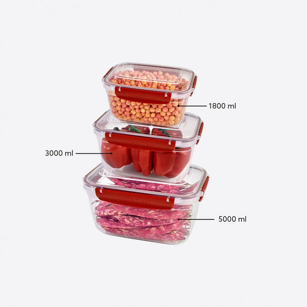 Dunia Rectangular Box Set, 3 Pieces, Model 30885