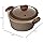 Cookin black die-cast pot 18cm: 28cm