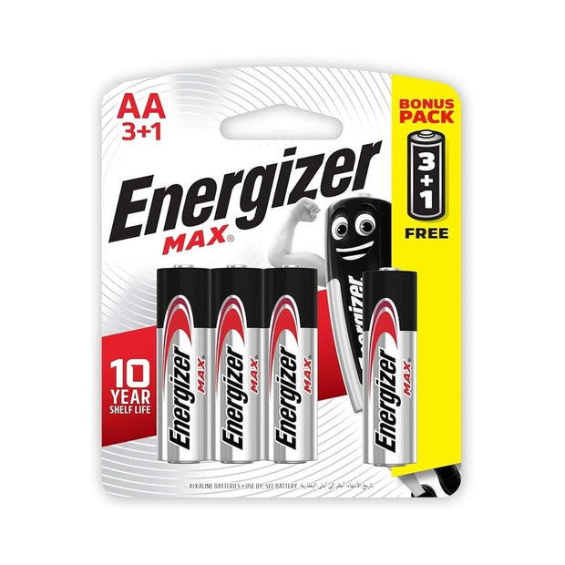 انرجيزر حجر قلم 3+1 AA Energizer MAX