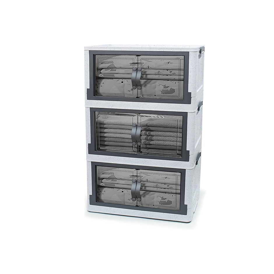National Prime Elite 3-Tier Wardrobe