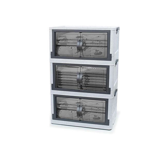 National Prime Elite 3-Tier Wardrobe