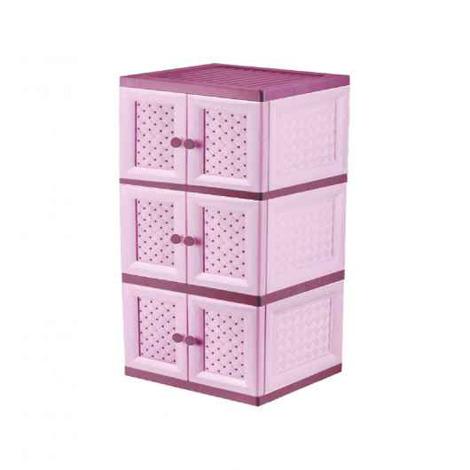 National Arabesque 3-Tier Wardrobe