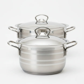 Aboud Original Stainless Steel Pots - Sizes from 16 to 40 cm 