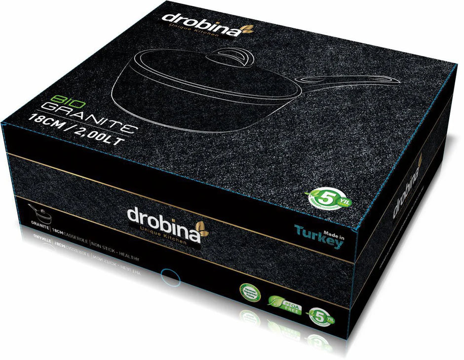 دروبينا كسرولة جرانيت مقاس 18 سم