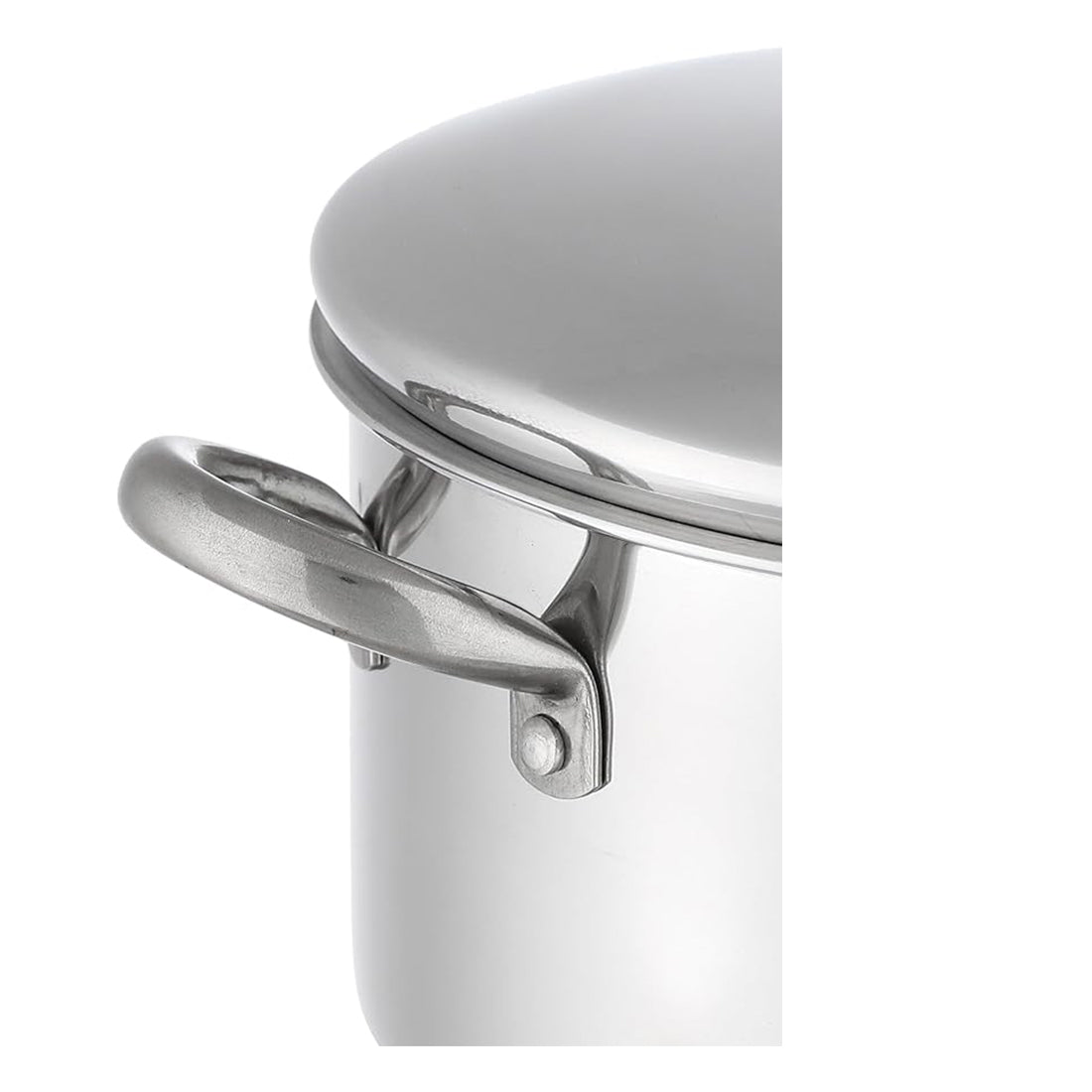 Aluminum paint pot with stainless steel handle, size 14-30 cm
