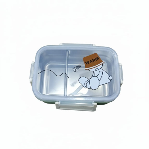 لانش بوكس مقسم بقاعدة ستانلس منفصلة موديل 247