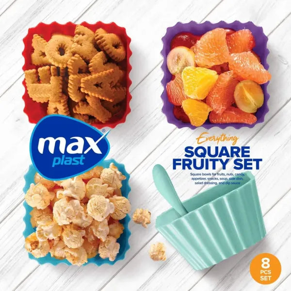 Max Fruity Square Set 4 Pieces