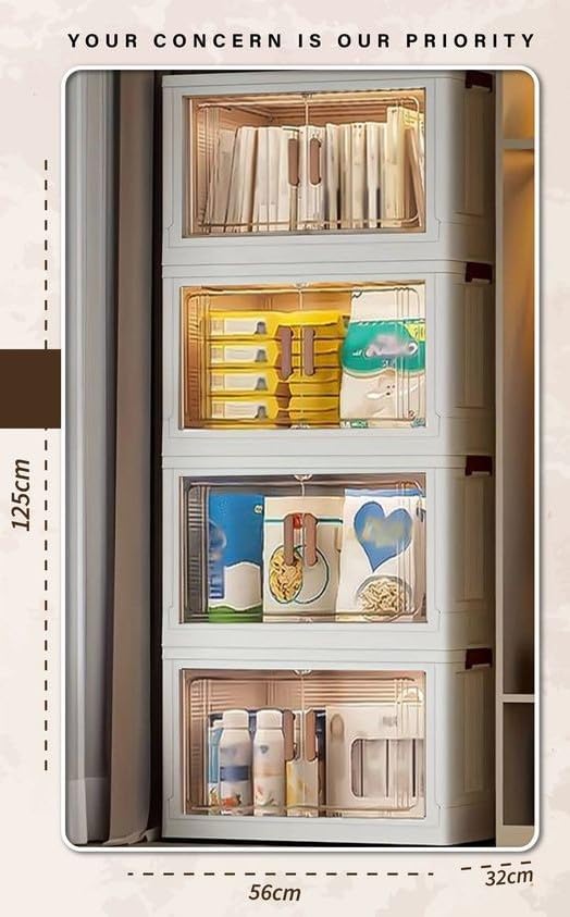 National Prime Mini Elite 4-Deck Wardrobe