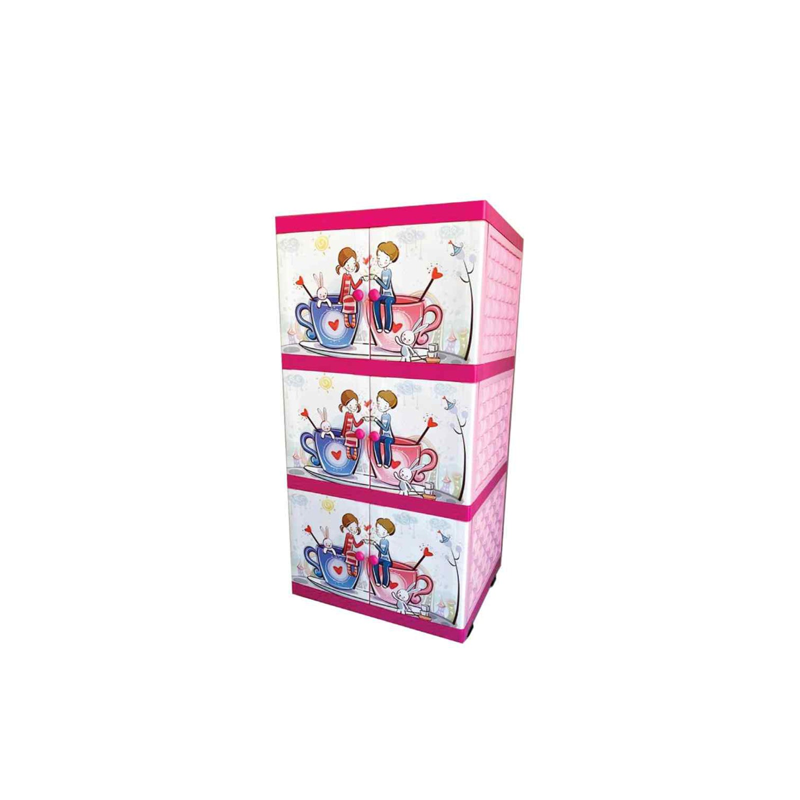 National Kitty 3 Drawer Wardrobe