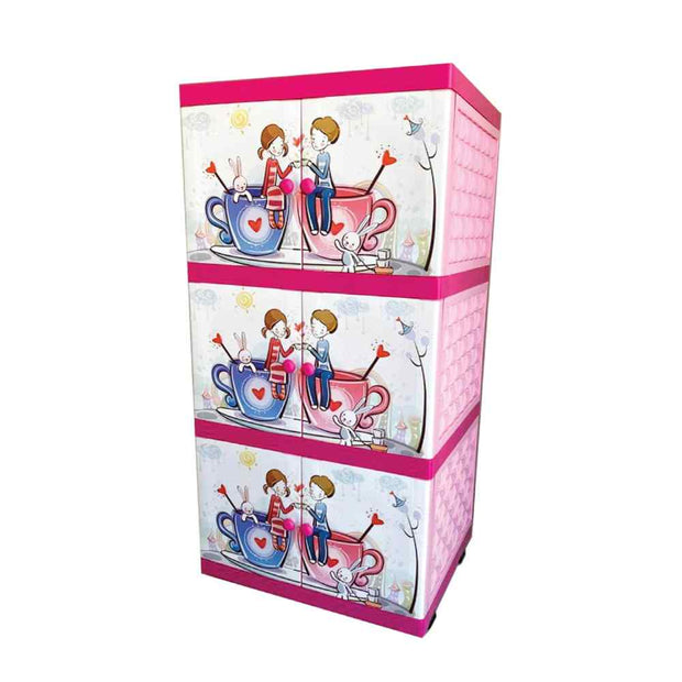 National Kitty 3 Drawer Wardrobe