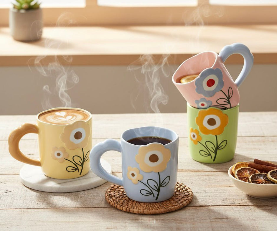 مج بورسيلين وردة يد بابلز موديل SN-8193