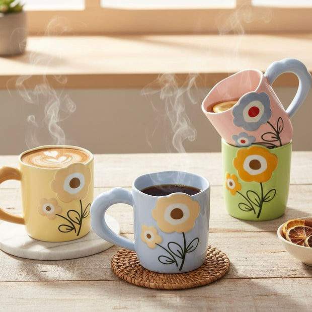 مج بورسيلين وردة يد بابلز موديل SN-8193