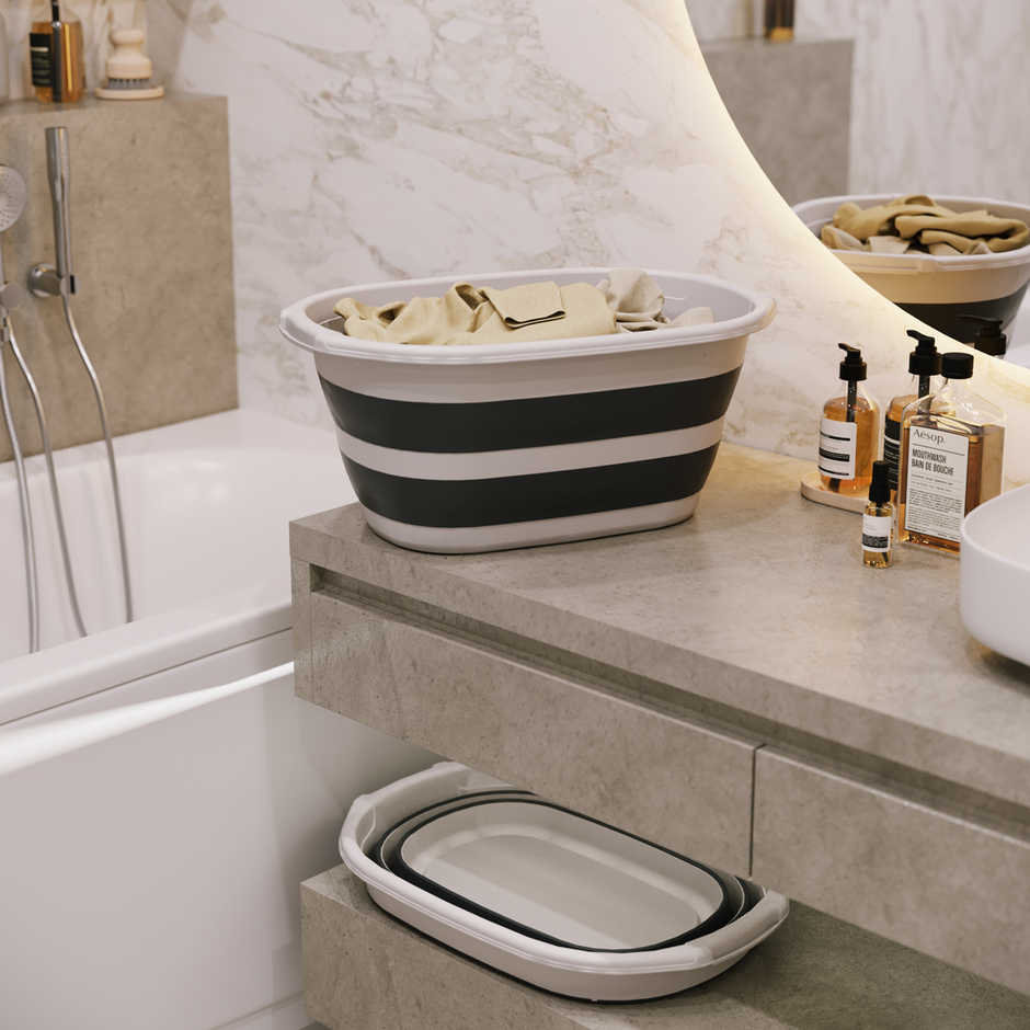 Donia foldable silicone basket