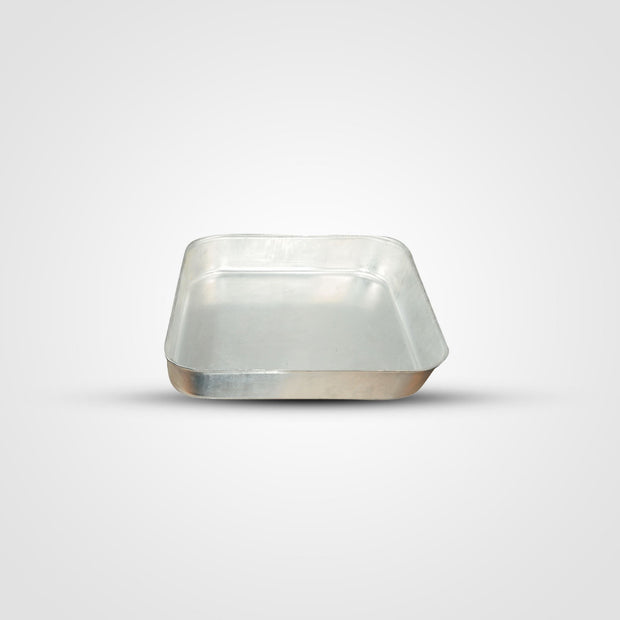 Ask for a square baking dish.