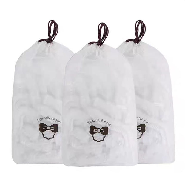 80 transparent bonnet bags