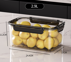 علبة ثلاجة اكريلك مقاسات (430:5500 مل )