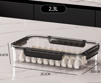 علبة ثلاجة اكريلك مقاسات (430:5500 مل )