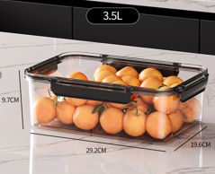 علبة ثلاجة اكريلك مقاسات (430:5500 مل )