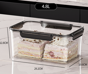 علبة ثلاجة اكريلك مقاسات (430:5500 مل )